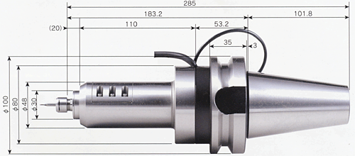 BT50-type Diameter 