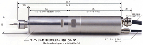 Compact size and high-rigidity stainless steel body